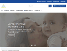 Tablet Screenshot of cyfairmedicalpartners.com